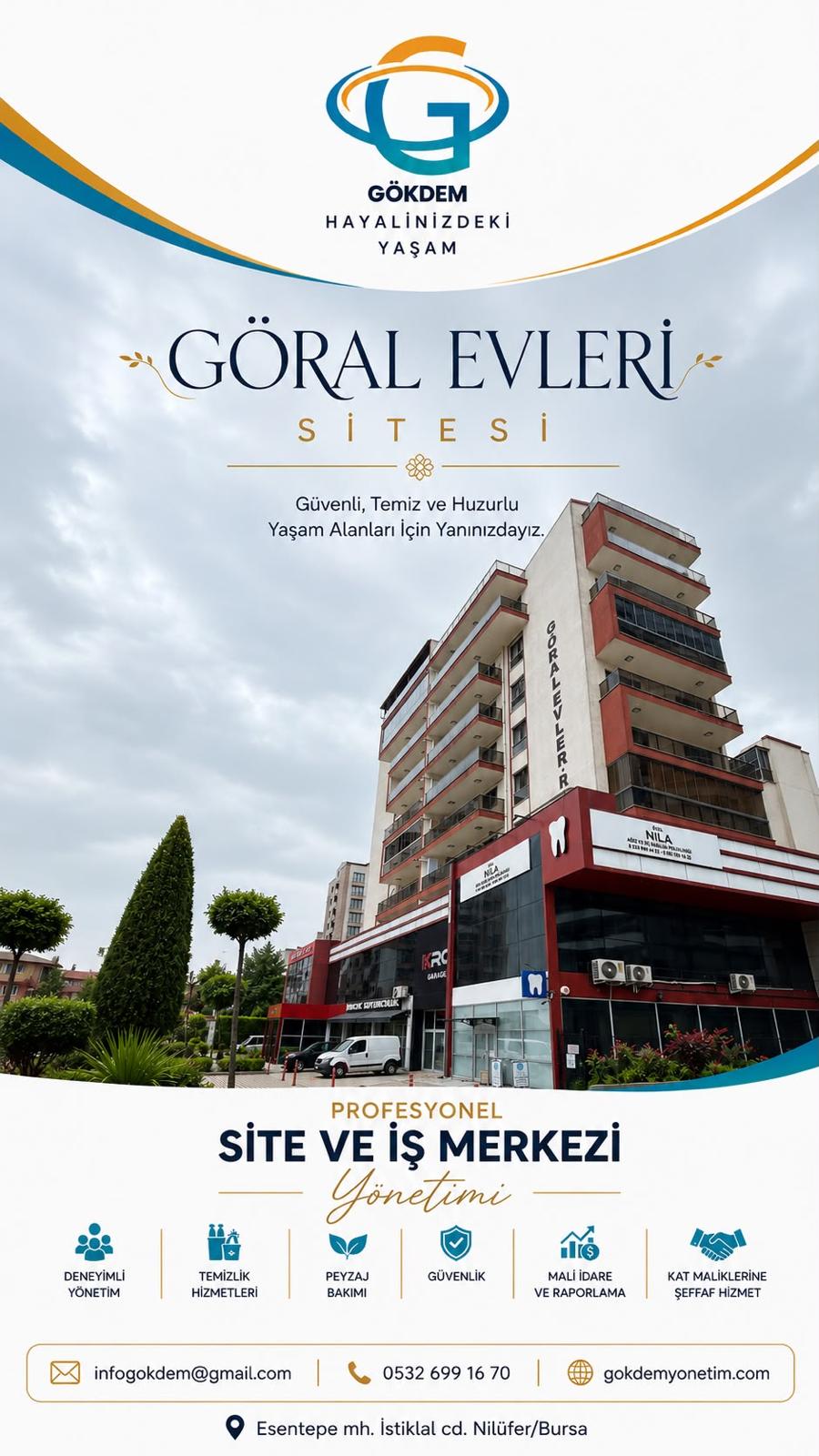 Göral Evleri Sitesi Gökdem Yönetim referans projesi